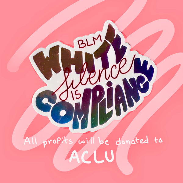 White Silence is Compliance - ACLU Fundraiser