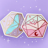 D20 Dungeons and Dragons Sticker