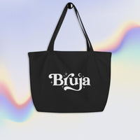 Bruja Black XL Organic Tote Bag