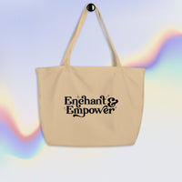 Enchant & Empower XL Organic Tote Bag