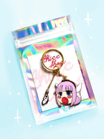 Kanna Kamui Keychain Gold Hard Enamel