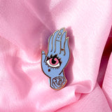 Mystic Hand Gold Hard Enamel Pin