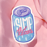 Simp Tears Sticker